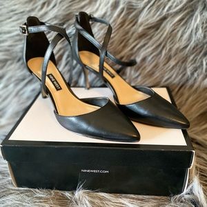 Nine West black heels
